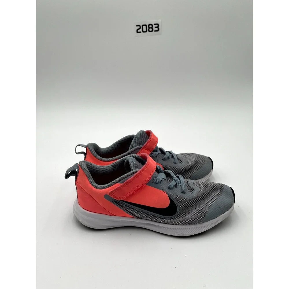 Nike Downshifter 9 PS Girls‎ 3 Running Shoes Obsidian Mist Glow Athletic Sneaker